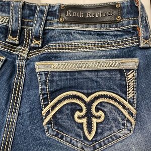 Rock Revival Alanis bootcut jeans, size 28